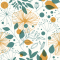 Adesivo Papel de Parede - Floral Abstrato-2