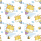 Adesivo Papel de Parede - Girafa baby