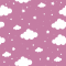 Adesivo Papel de Parede - Nuvens Infantil