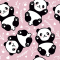 Adesivo Papel de Parede - Panda Folhagem
