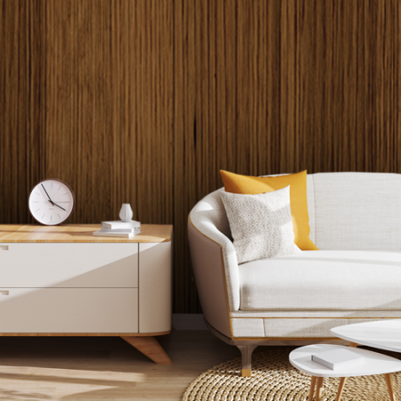 Adesivo Papel de Parede - Madeira Chapa MDF