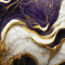 Adesivo Papel de Parede - Mármore Roxo, Branco e Dourado