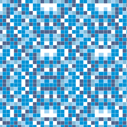 Adesivo Papel de Parede - Piscina quadriculado 5