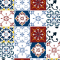 Adesivo de Azulejo - Azulejo Mosaico