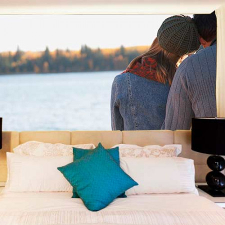 Painéis Fotográficos- Casal no pier
