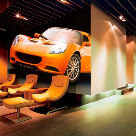 Painéis Fotográficos- Lotus carro