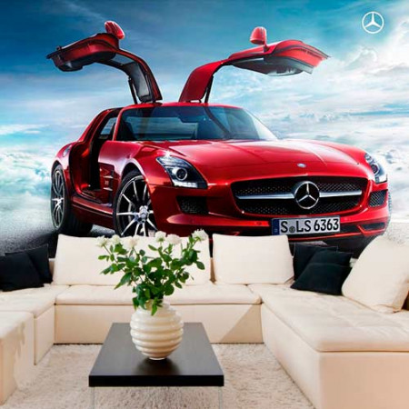 Painéis Fotográficos- Mercedes carro