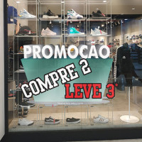 Adesivo de Vitrine - Promoção - Compre 2 Leve 3
