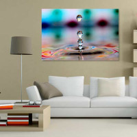 Quadro Decorativo - Gotejando arte