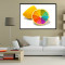 Quadro Decorativo - Laranja Cores