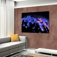Quadro Decorativo - Lava azul