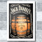 Quadrinho Decorativo - Barril Jack Daniels