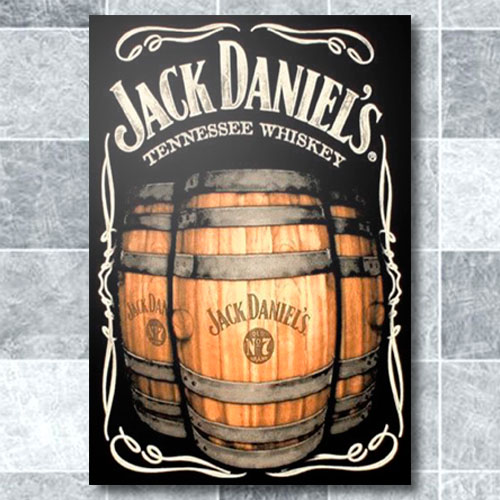 Quadrinho Decorativo - Barril Jack Daniels