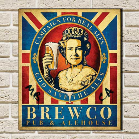 Quadro Decorativo -Brewco Pub