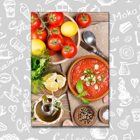 Quadro Decorativo - Ingredientes molho