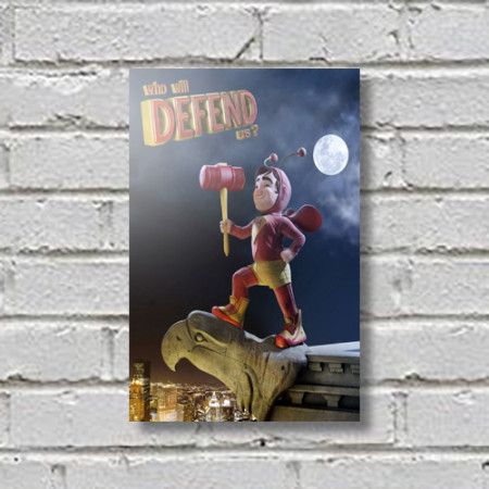 Quadrinho Decorativo - Chapolim 3D