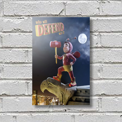 Quadrinho Decorativo - Chapolim 3D