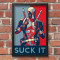 Quadrinho Decorativo - Deadpool