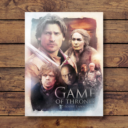 Quadrinho Decorativo - House Lannister