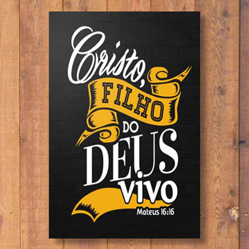 Quadrinho Decorativo - Filho do Deus