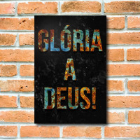 Quadrinho Decorativo - Glória Ferrugem