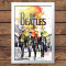 Quadrinho Decorativo - Beatles Aquarela