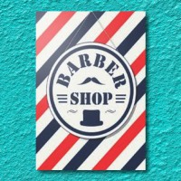 Quadrinho Decorativo - Barbershop