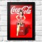 Quadrinho Decorativo - Coca Cola Pin Up