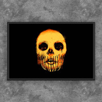 Quadro Decorativo - Caveira Solar