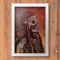 Quadrinho Decorativo - Caveira Indio