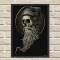 Quadro Decorativo - Barbershop cranio DJ