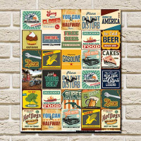 Quadro Decorativo - Barbershop vintage propaganda