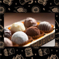 Quadrinho Decorativo - Cafeteria chocolate belga