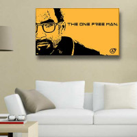 Quadro Decorativo - The one free man- Half life