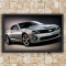 Quadro Decorativo - Camaro prata