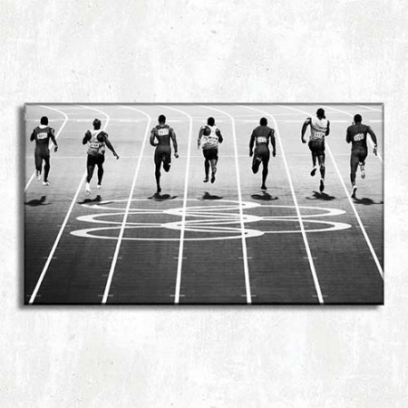 Quadros Decorativo- Atletismo 100metro